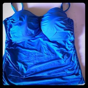 Royal blue swim top